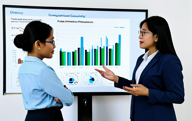 Expert Presentation**

"A professional consultant in modest office attire, giving a presentation in a modern Kuala Lumpur office setting, fully clothed, safe for work, demonstrating charts and graphs, perfect anatomy, natural proportions, family-friendly, professional environment, appropriate content, well-lit"

**